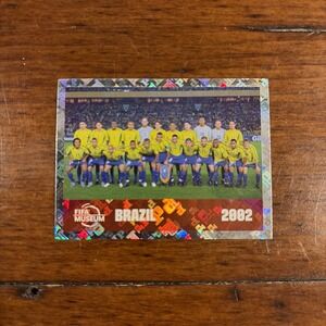 2026 Panini FIFA World Cup Brazil 2002 Team Photo Holo Foil Sticker #FWC16